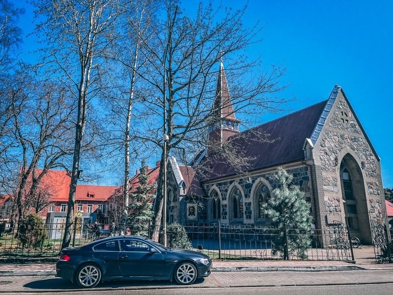 Кирха в Янтарном