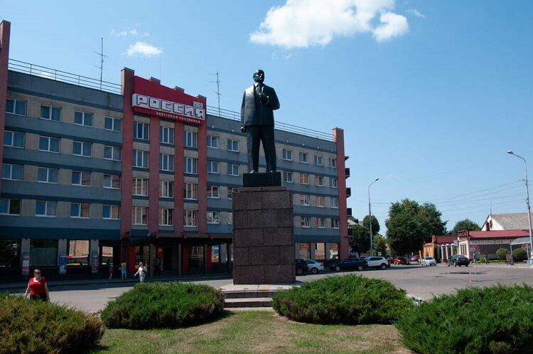 Площадь Ленина в Советске