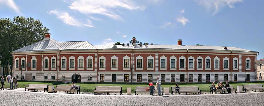 Комендантский дом петропавловской крепости