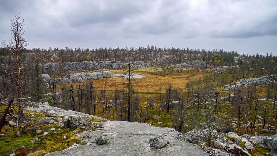 Гора Воттоваара в Карелии