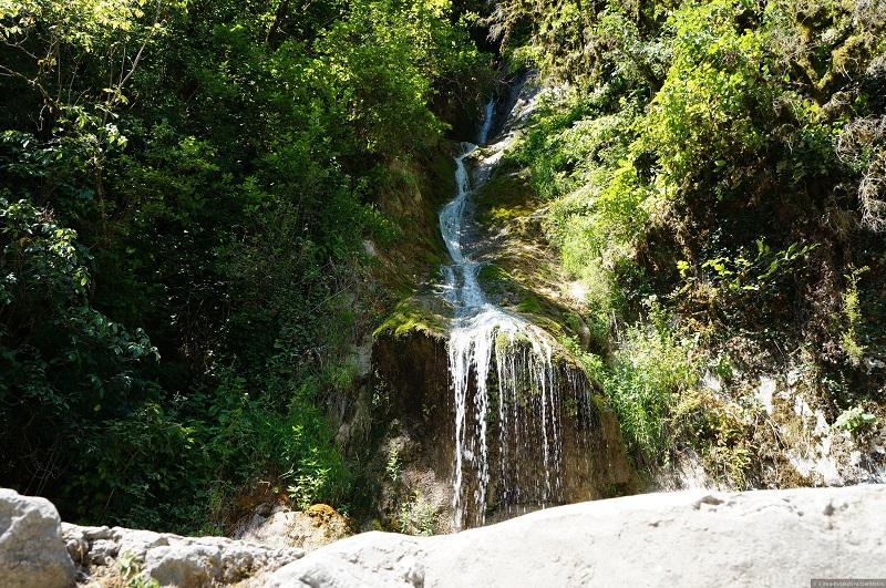 Водопад Мужские слезы Абхазия