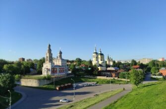 Вид с Соборной горы, Серпухов