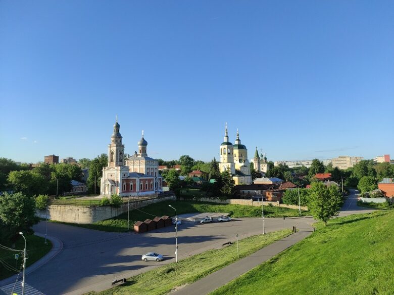 Вид с Соборной горы, Серпухов
