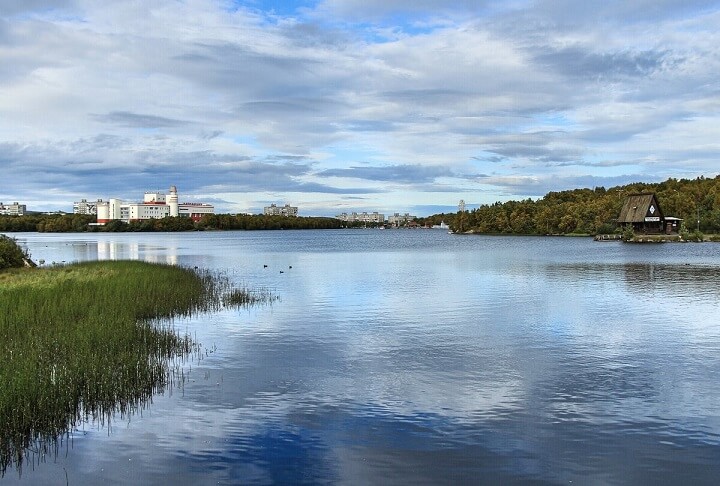 Озеро Семеновское Мурманск