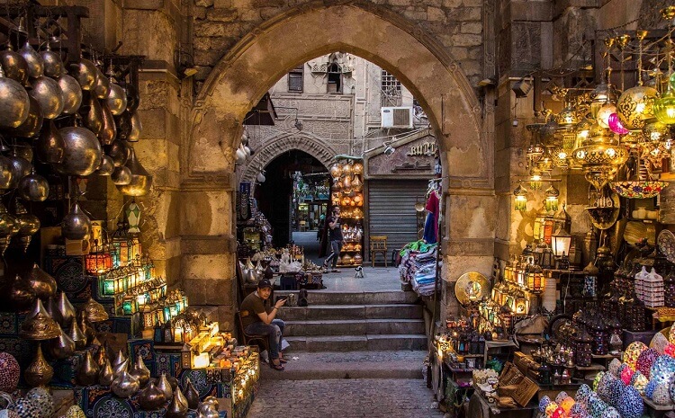 Рынок Хан эль-Халили Каир