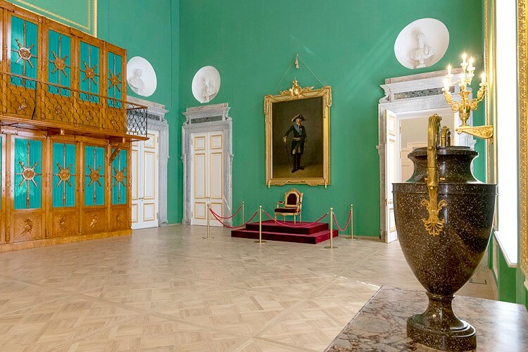 Тронный зал Михайловского замка