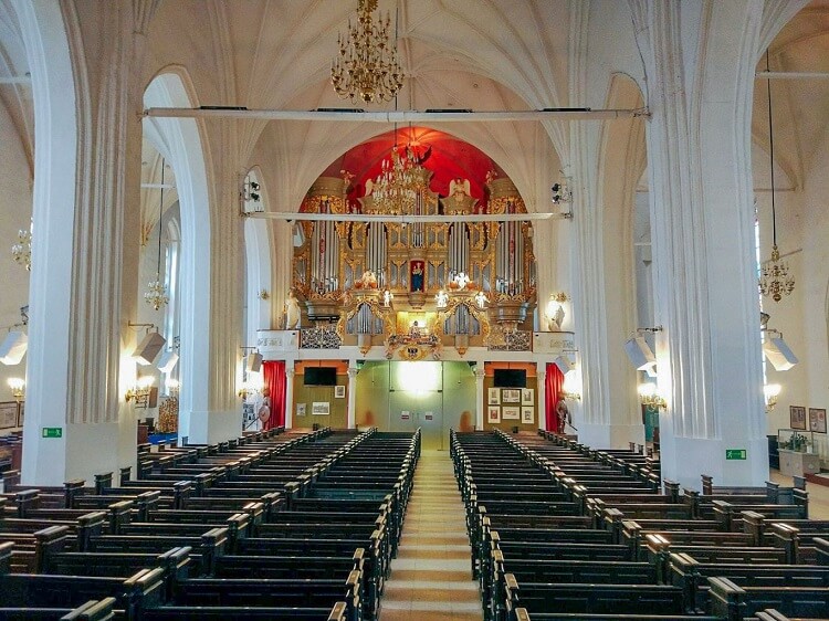 Концертный зал в Кафедральном соборе