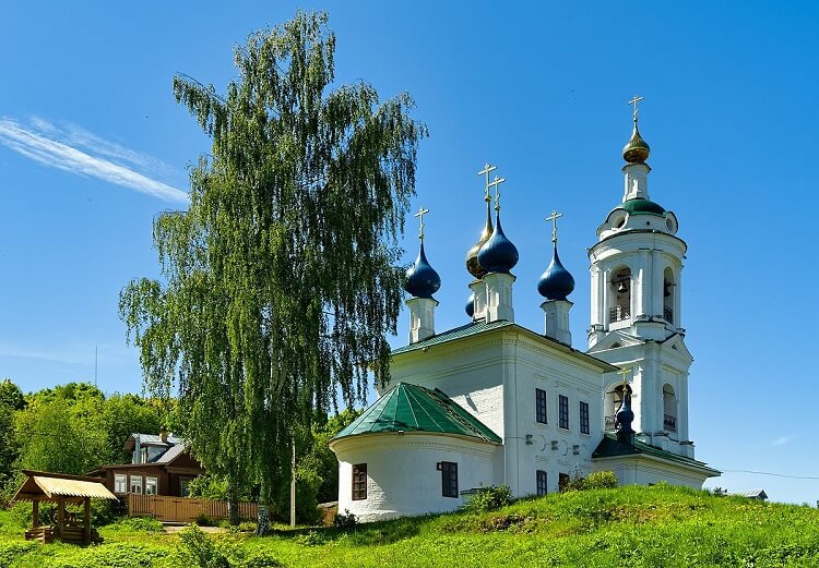 Варваринская церковь Плёс