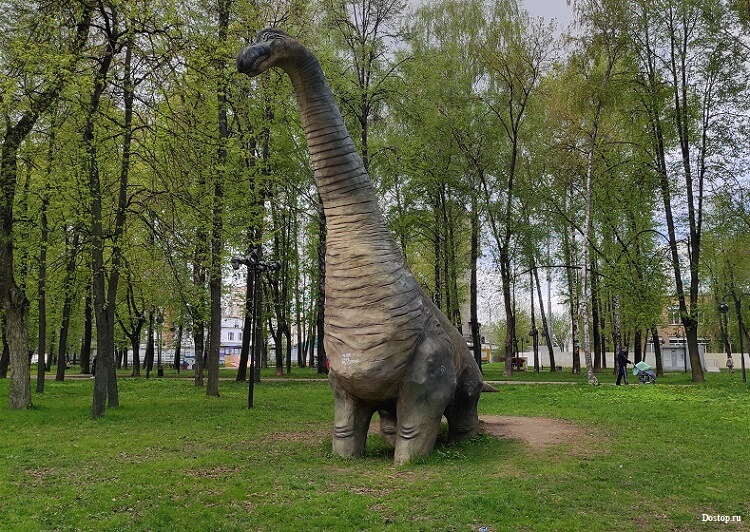 Парк Динозавров в Серпухове