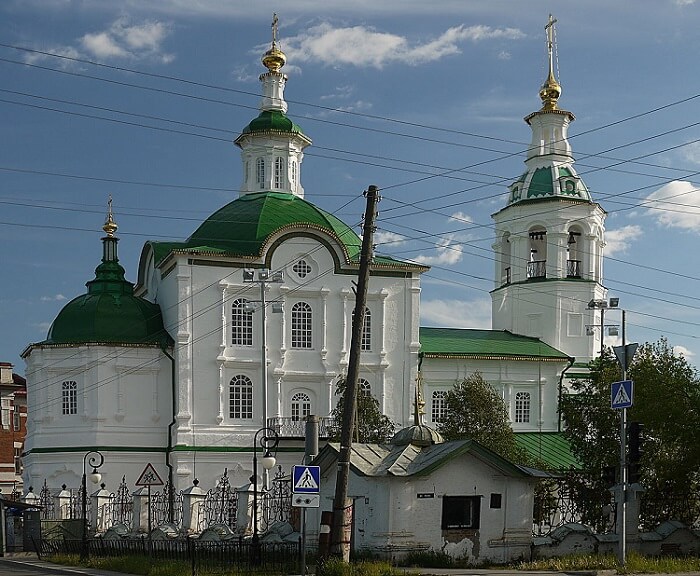 Храм Архангела Михаила Тобольск