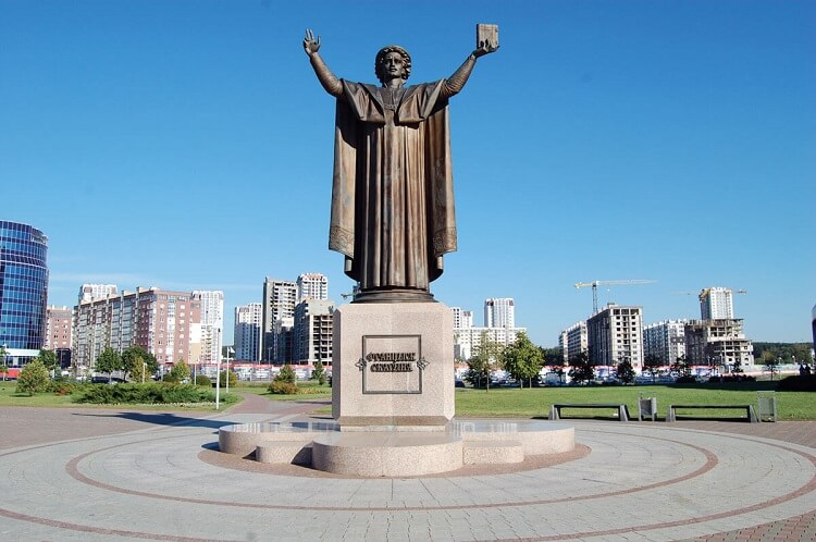 Памятник Франциску Скорине Минск