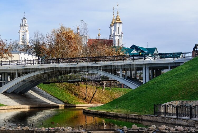 Пушкинский мост Витебск