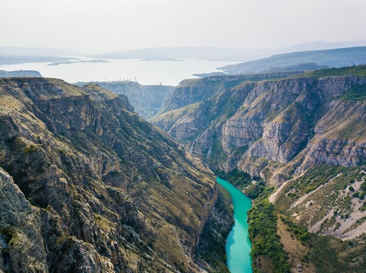 Река Сулак Дагестан