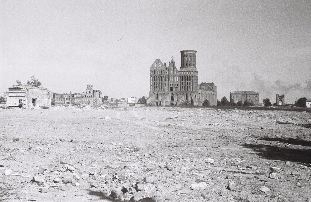 Остров Канта в 1957 году