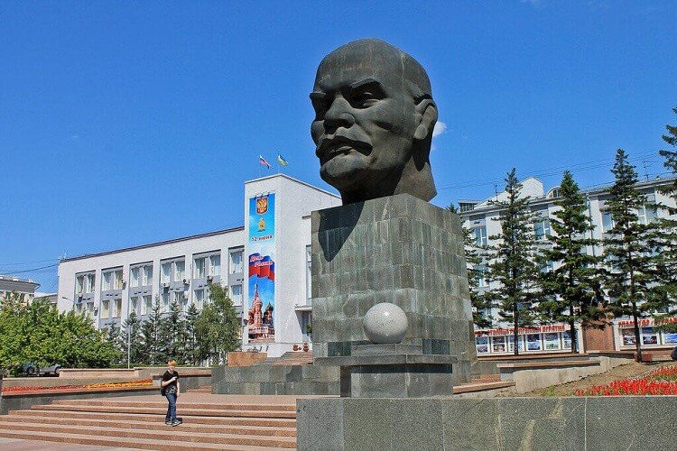 Голова Ленина Улан-Удэ