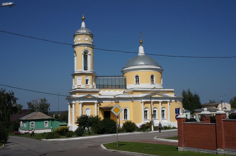 Крестовоздвиженская церковь Коломна