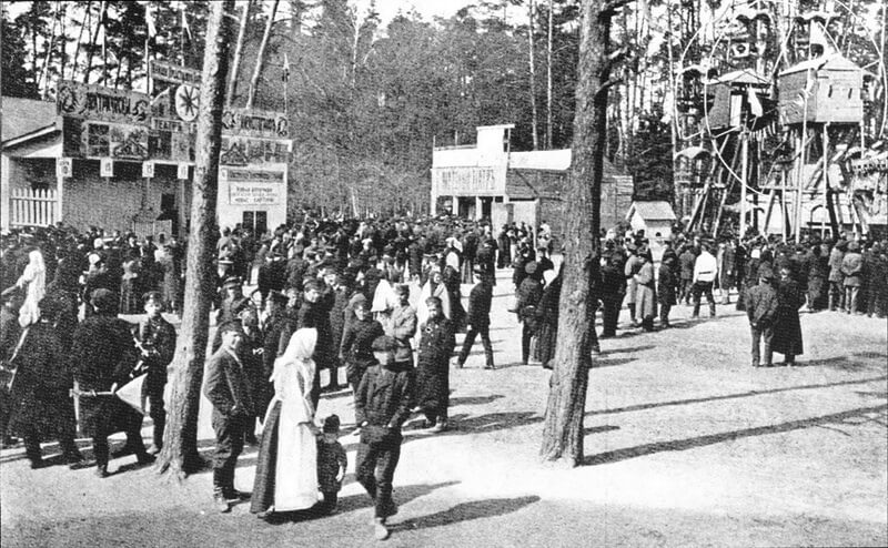 Первомайское гуляние в Сокольниках