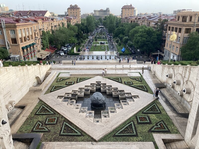 Комплекс Каскад сверху