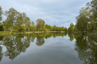 Каскадные пруды в парке Чехова