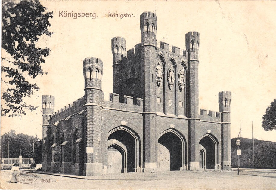 Королевские ворота в Кёнигсберге, 1900–1905 годы