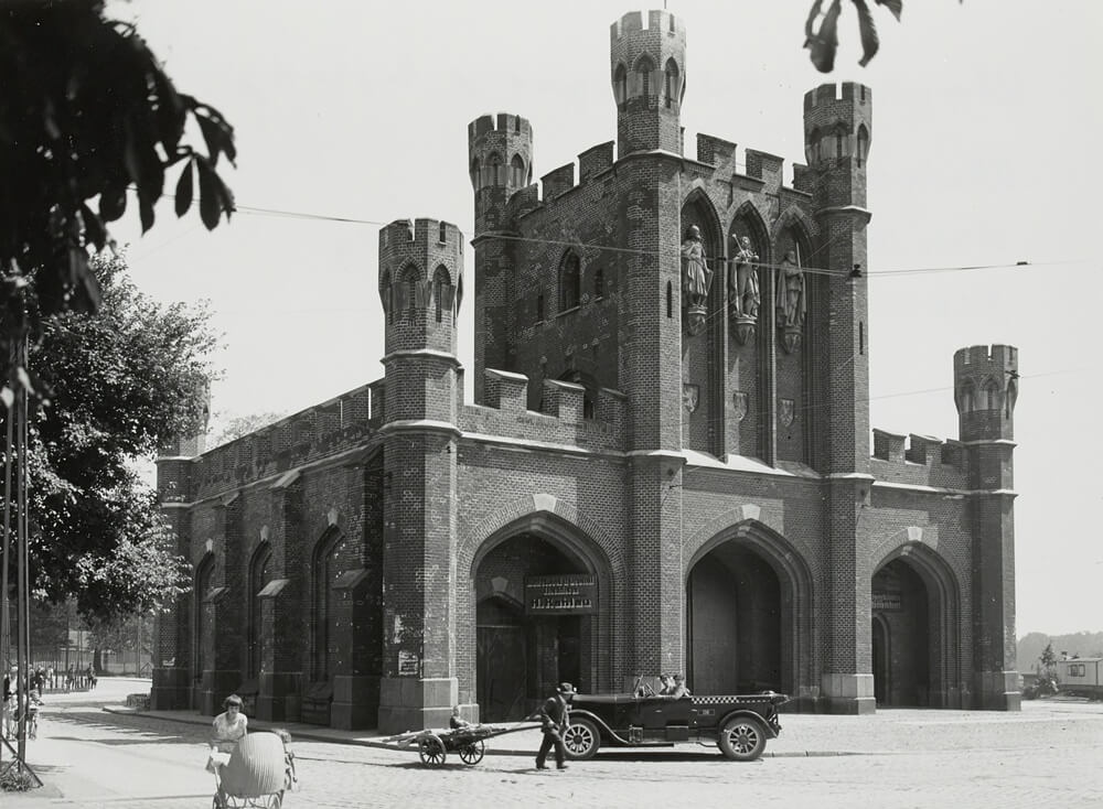 Королевские ворота в Кёнигсберге, 1928 год